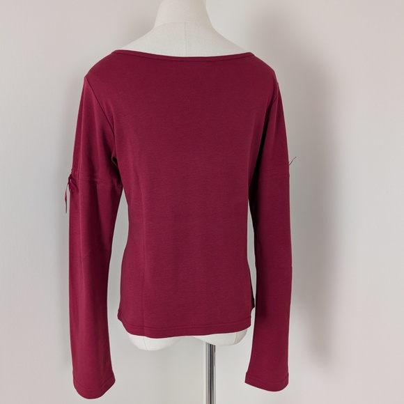 Mexx Long Sleeve Top Bell Sleeve Scoop Neck - Picture 10 of 10